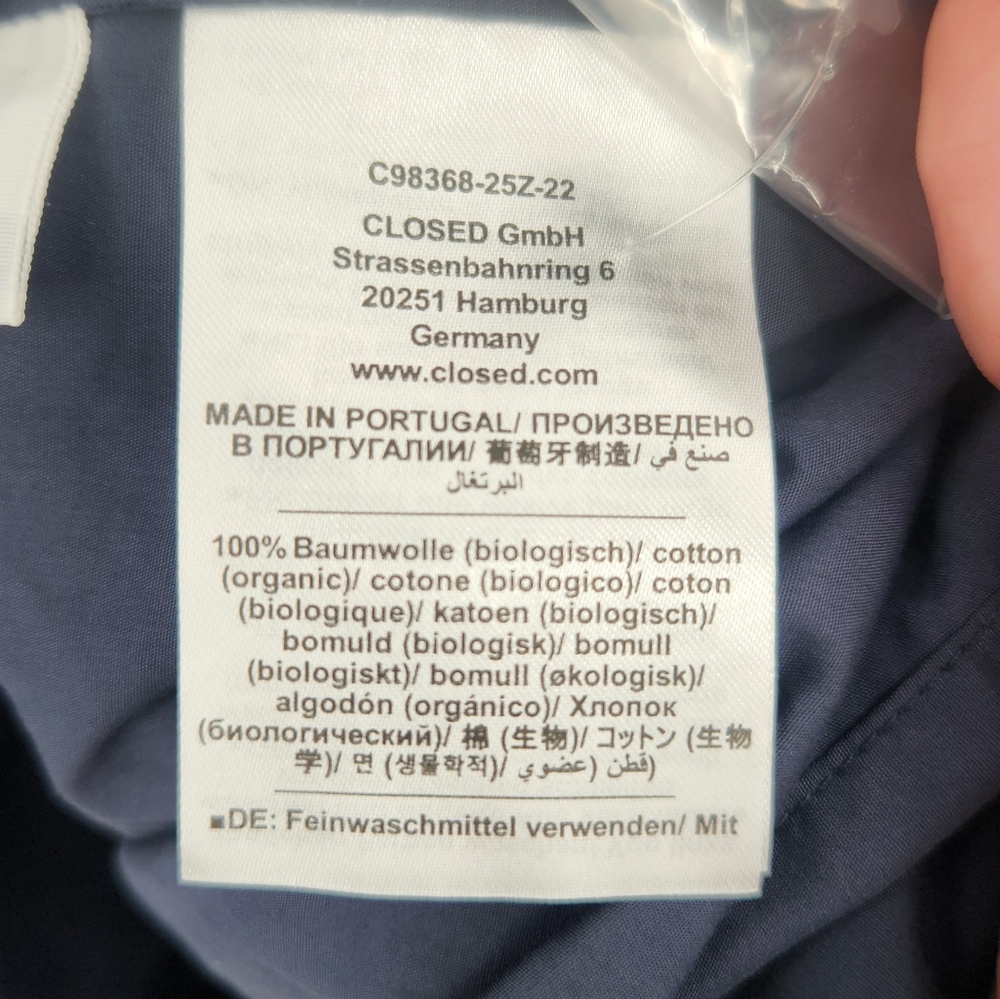 CLOSED Organic Cotton‎ Shirt Dress Medium - Picture 7 of 8